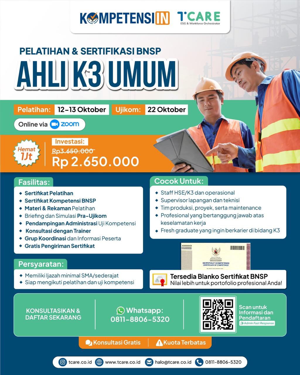 Ahli K3 Umum